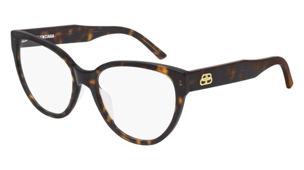 Balenciaga Cat-Eye Fassung Havanna